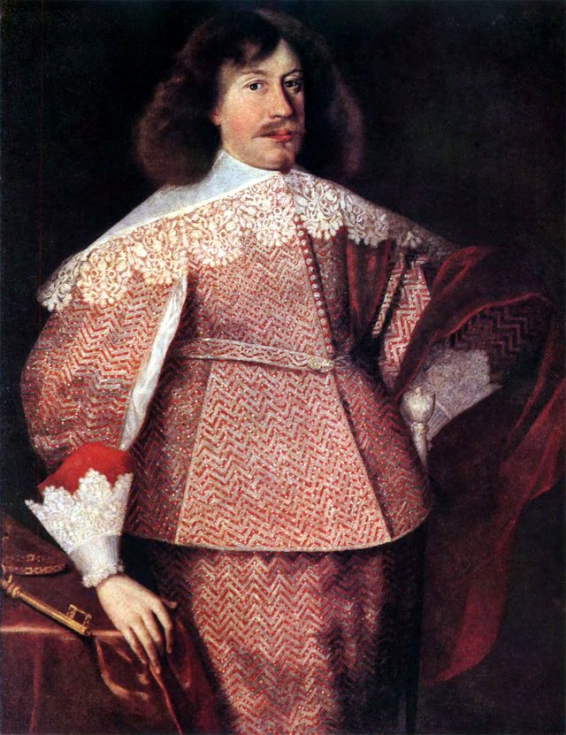 Portrait of Janusz Radziwiłł (1612–1655). by Bartlomiej Strobel