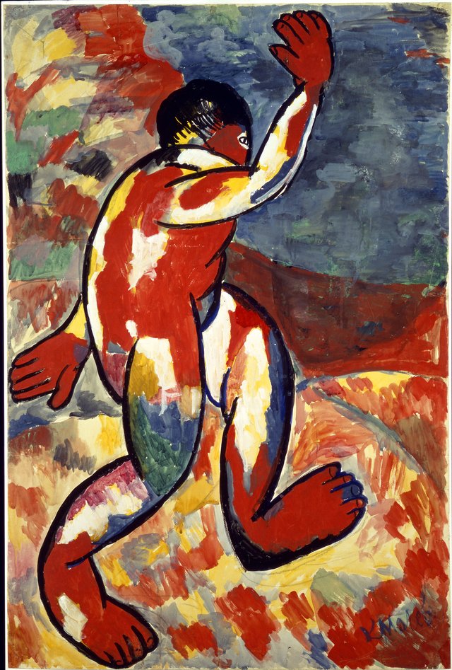 Bather by Kazimir Malevich