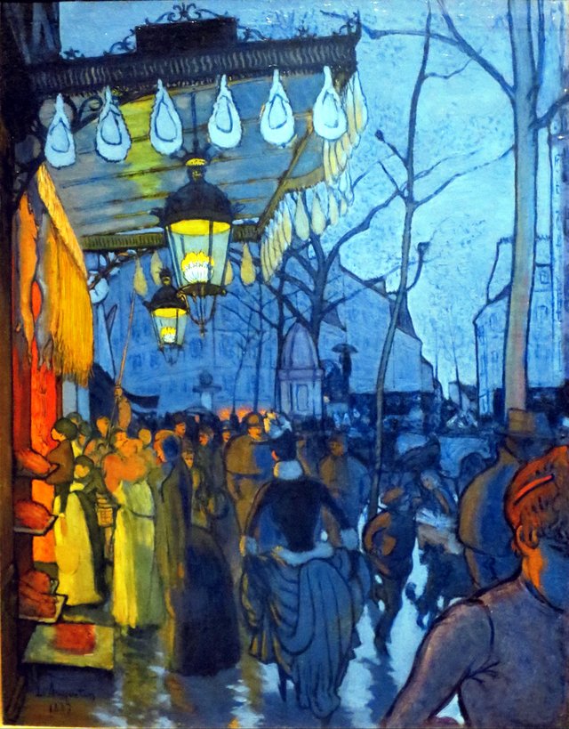 Avenue de Clichy: 5 PM by Louis Anquetin