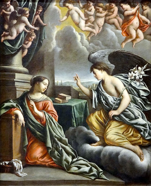 The Annunciation by Mathieu Le Nain
