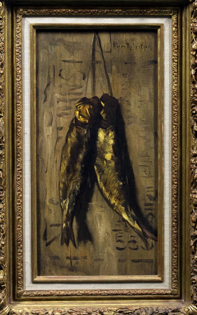 Fish still life by Suze Robertson