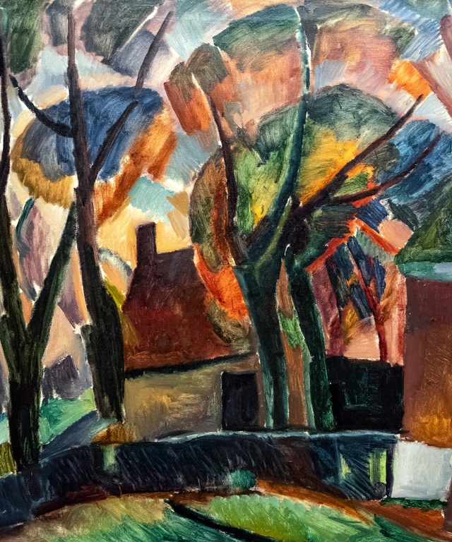 Farm at Beemster by Leo Gestel
