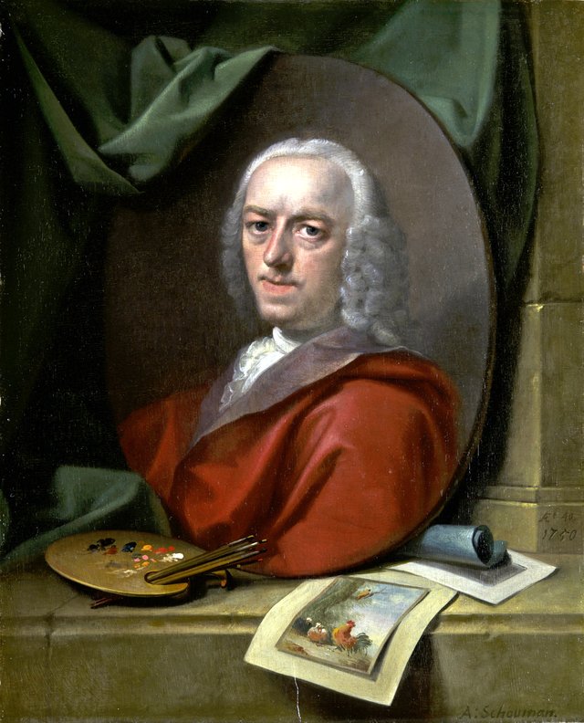 Self-portrait by Aert Schouman