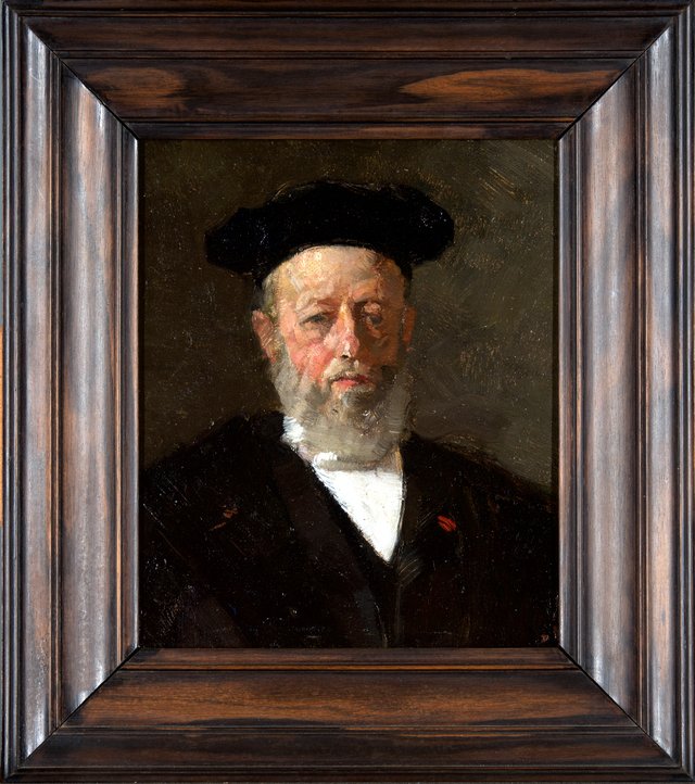 Portrait of Pieter Johannes Veth (1814-1895) by Jan Veth