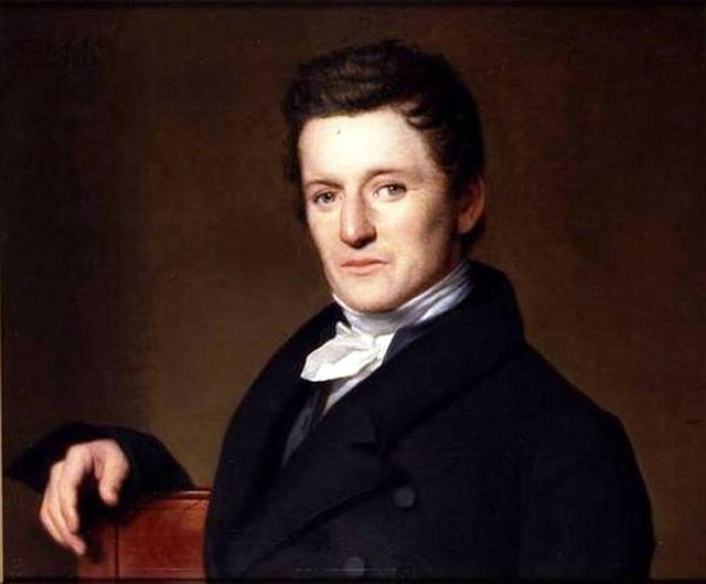 Portrait of Joost Hiddes Halbertsma (1789-1869) by Willem Bartel van der Kooi