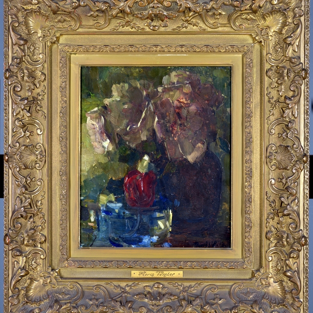 Bloemenstudie (Rozen) by Floris Verster