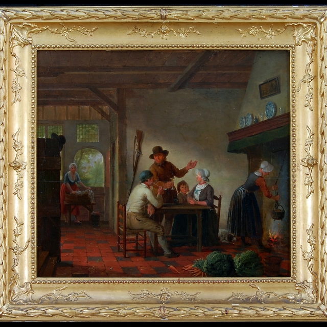 Keukeninterieur by Cornelis van Cuylenburgh