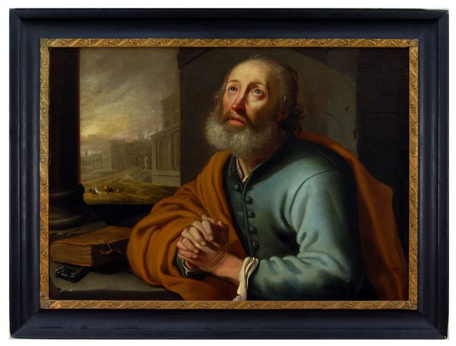 Repentant St. Peter by Jacob Gerritsz. Cuyp
