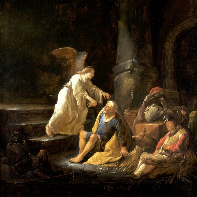 De bevrijding van Petrus by Benjamin Gerritsz Cuyp