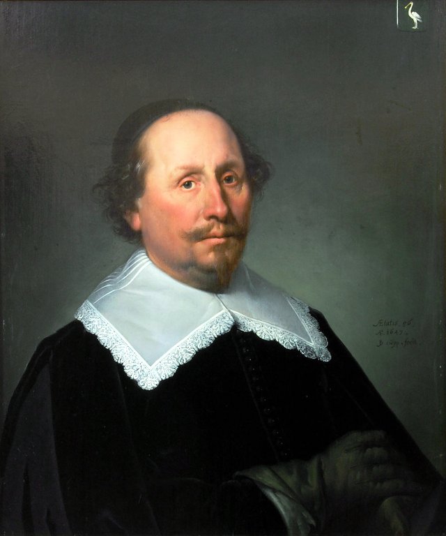 Portrait of Anthonis Repelaer (?-1652) by Jacob Gerritsz. Cuyp