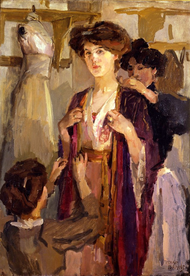 Essayeuses by Isaac Israëls