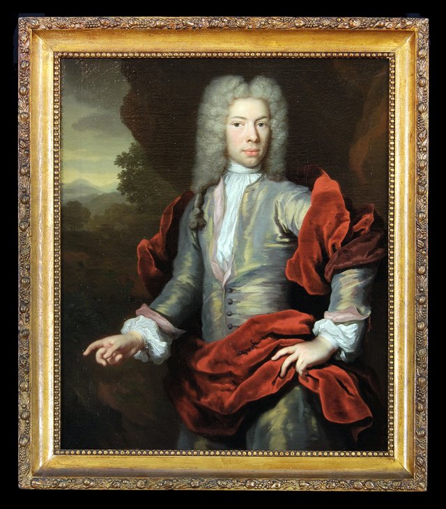 Portrait of Pieter Calkoen (1705-1747) by Arnold Boonen