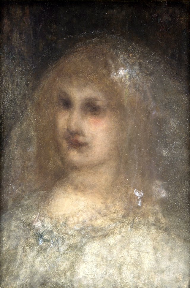 Bruidje by Matthijs Maris