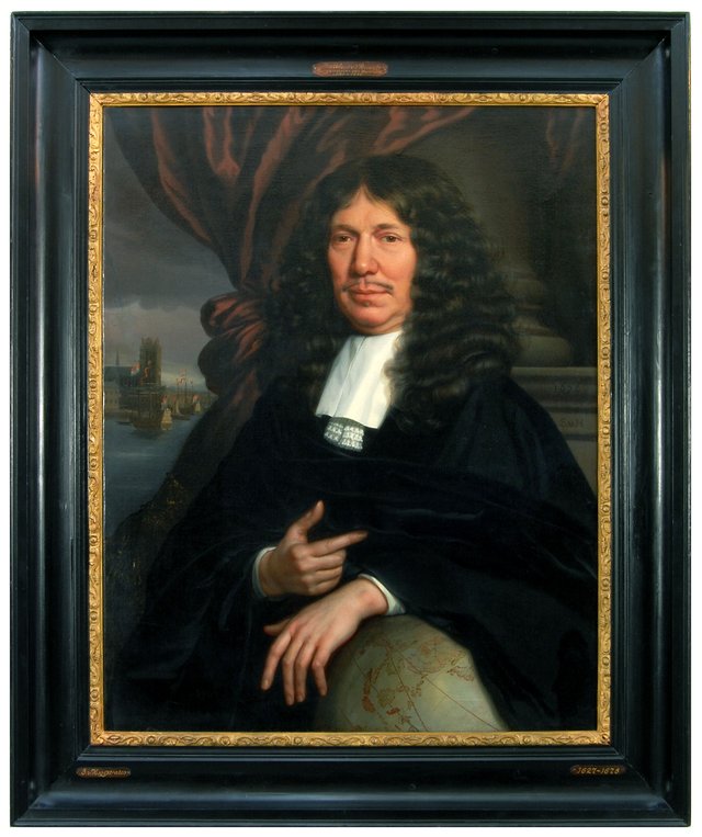 Portrait of Mattheus van den Broucke (1620-1685) by Samuel van Hoogstraten