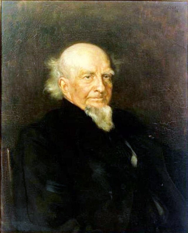 Portrait of Frans Julius Johan van Eysinga (1818-1901) by Pieter de Josselin de Jong