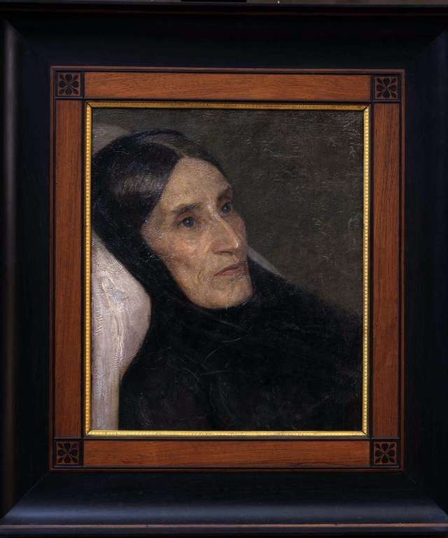Portrait of Elisabeth van den Wall Bake (1839-1899) by Jan Veth