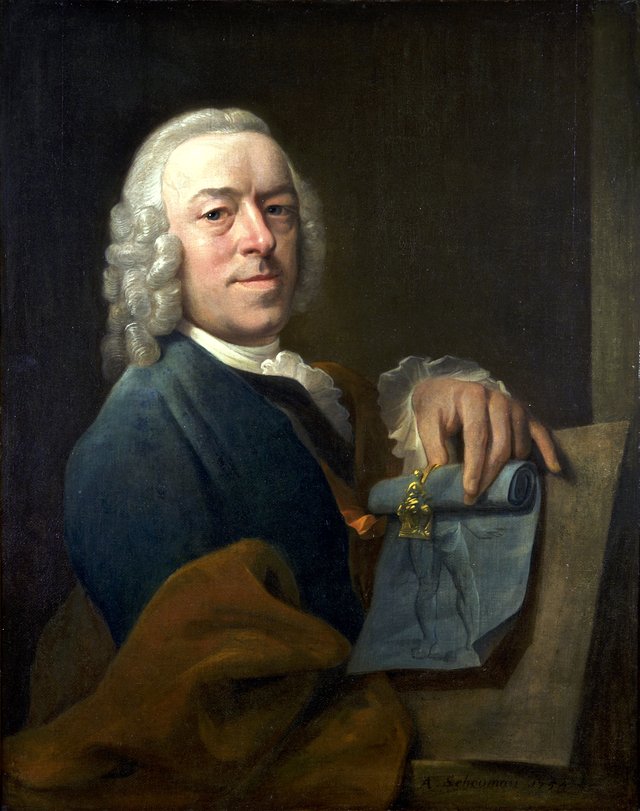 Self-portrait by Aert Schouman