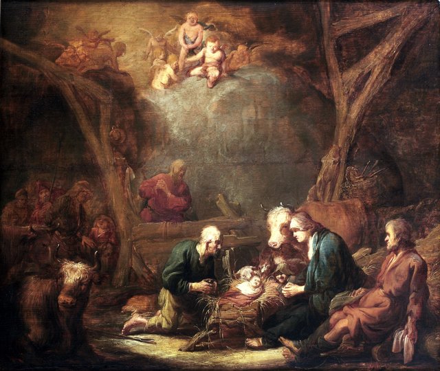 Aanbidding der herders by Benjamin Gerritsz Cuyp