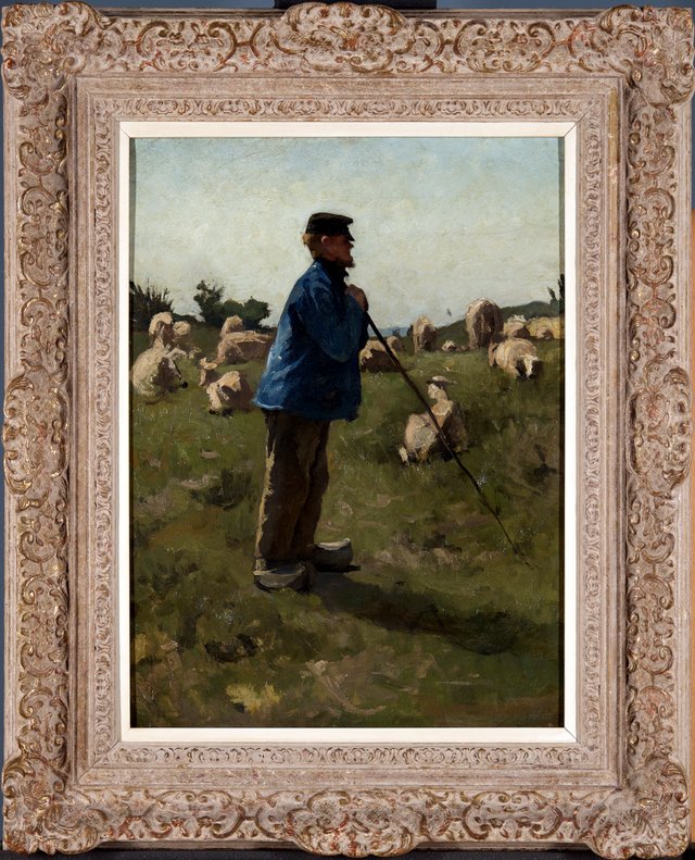 De schaapherder by Willem Witsen