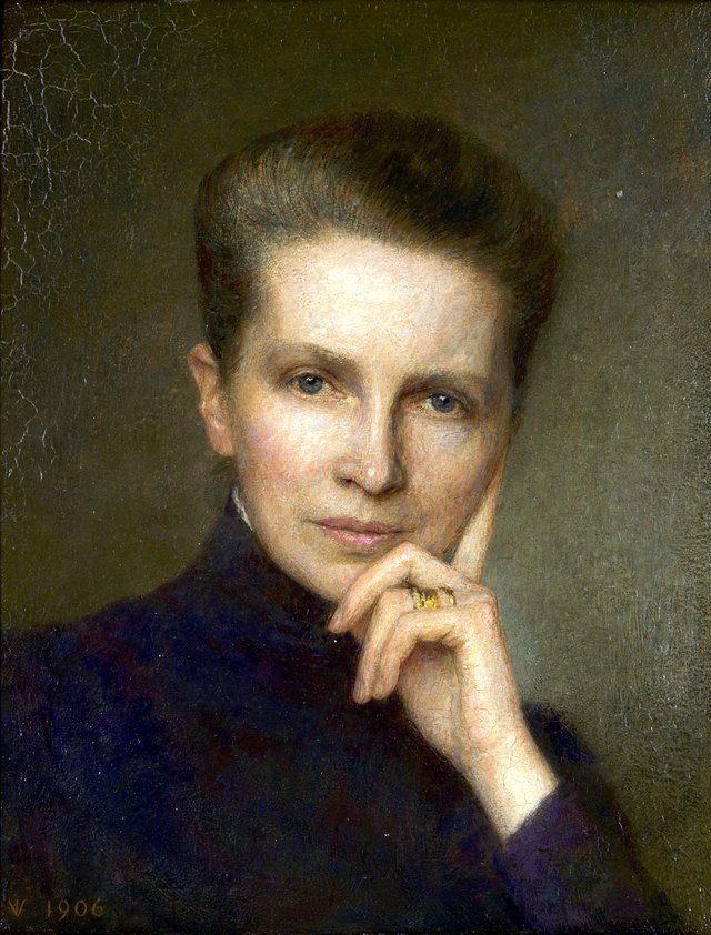 Portrait of Klazina Christina Winkler (1857-1924) by Jan Veth