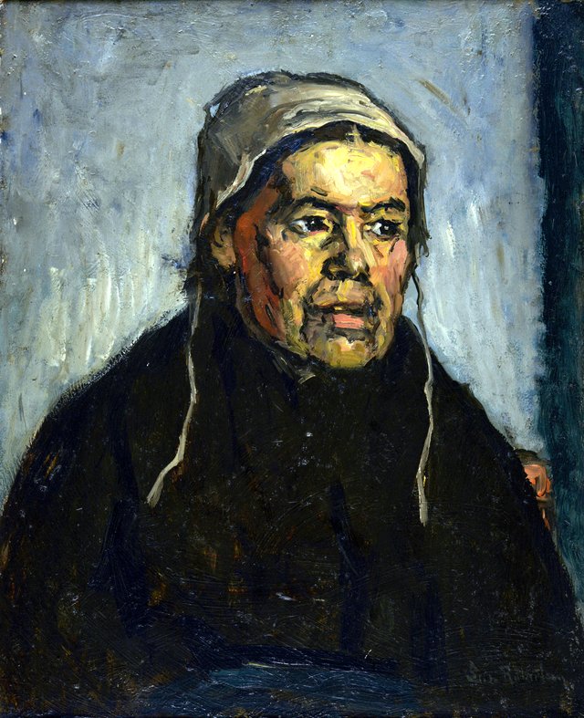 Portret van een boerenvrouw by Suze Robertson
