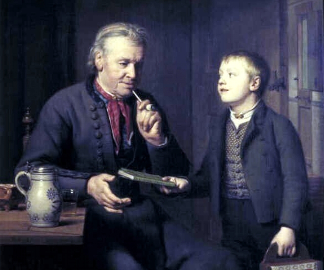 Father Happiness by Willem Bartel van der Kooi
