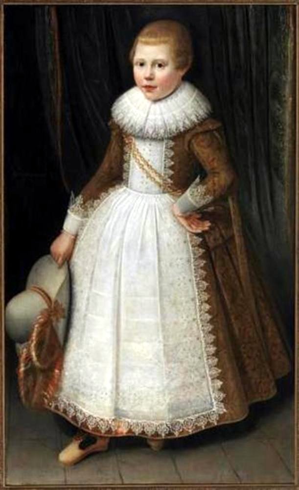 Portrait of a five-year-old boy, 1623 by Wybrand de Geest