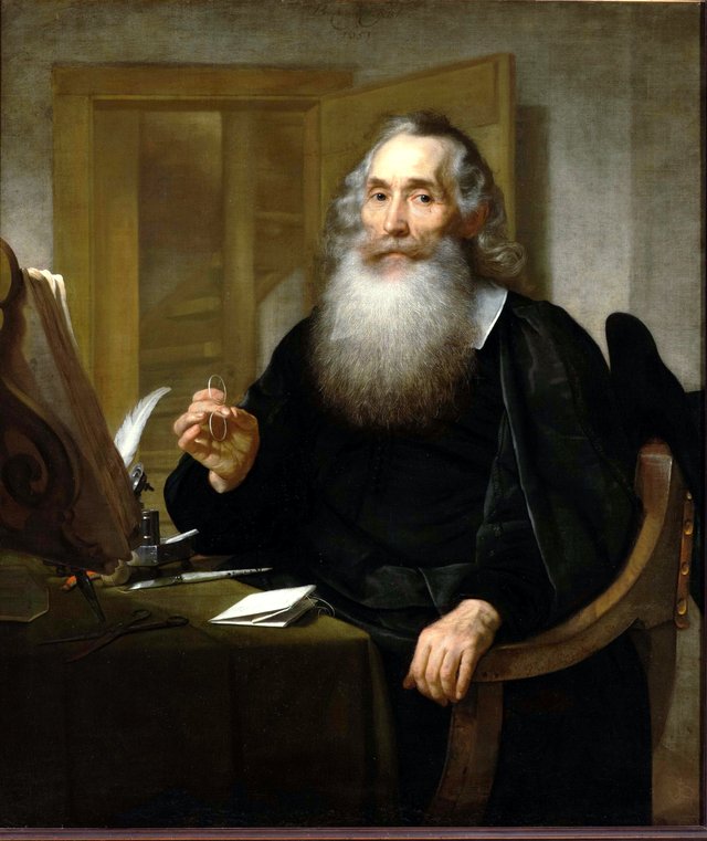Portrait of Petrus Scriverius by Bartholomeus van der Helst