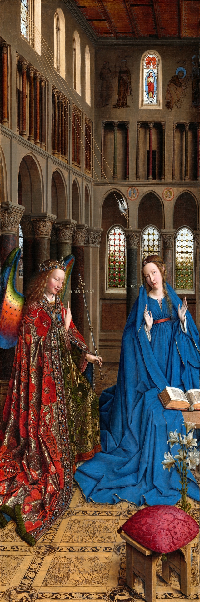 Annunciation by Jan van Eyck