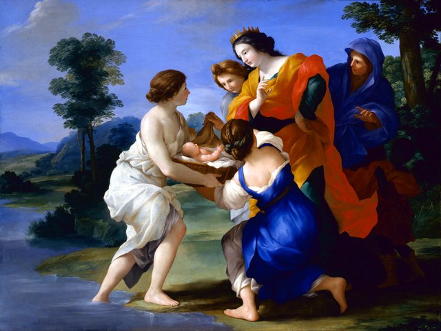 The Finding of Moses by Giovanni Francesco Romanelli