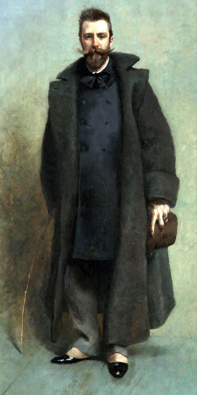 Portrait of William Merritt Chase by James Carroll Beckwith