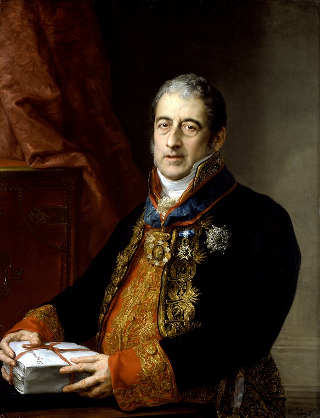 Portrait of Juan Miguel de Grijalba by Vicente López Portaña