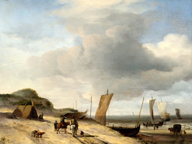 Dunes at Scheveningen by Adriaen van de Velde