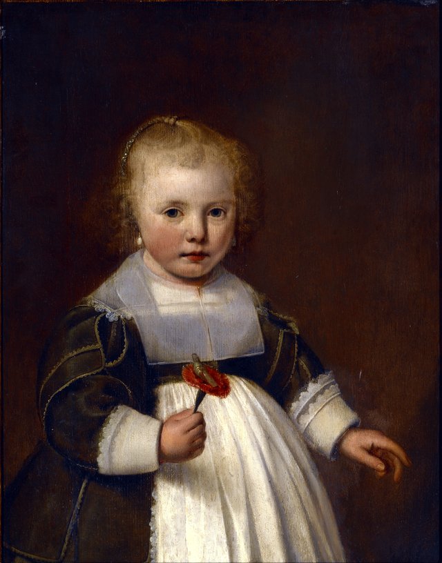 Portrait of a Little Girl by Jacob Gerritsz. Cuyp