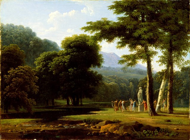 Landscape by Jean-Victor Bertin