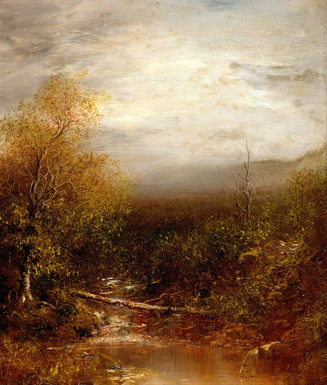 Pool in the Adirondacks by Ralph Albert Blakelock