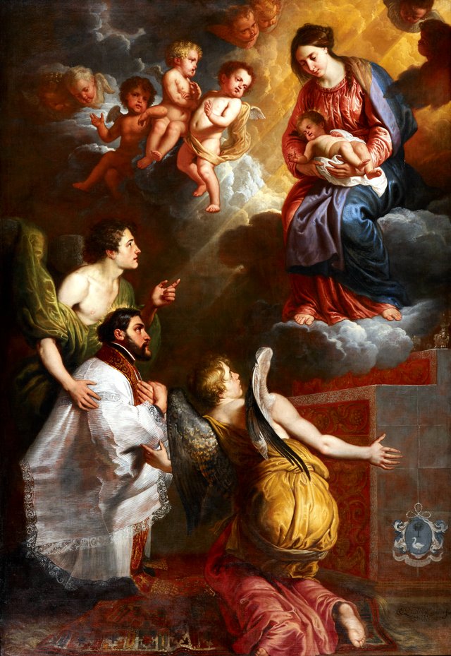The Vision of St. Francis Xavier by Erasmus Quellinus II