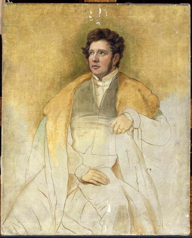 Portrait of Artur Potocki – copy by Joseph Karl Stieler