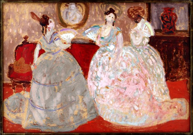 Deliberando by Pedro Figari