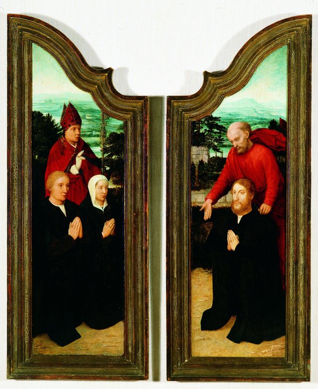 Saints and Donors by Adriaen Isenbrandt