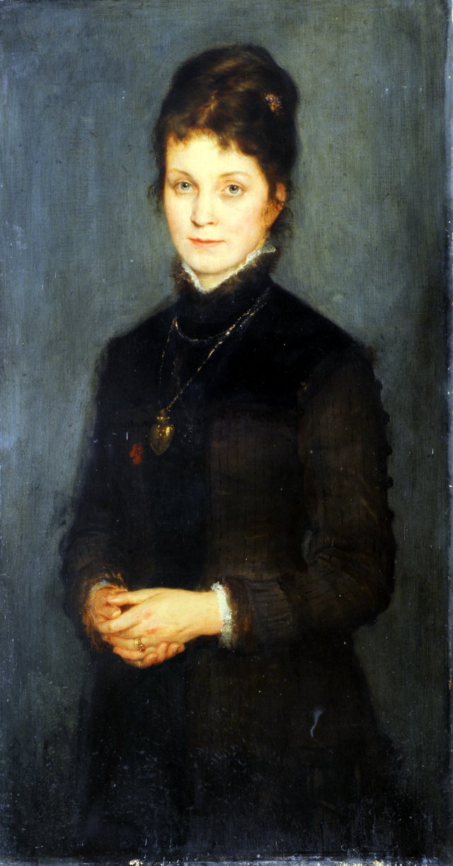 Retrato de señora by Friedrich August von Kaulbach