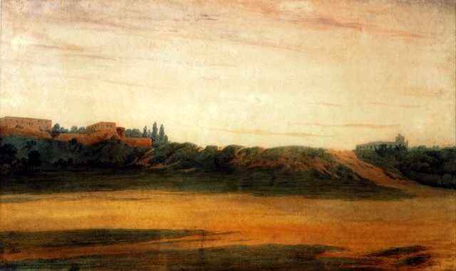 Paisaje (Recoleta Bs. As.) by Prilidiano Pueyrredón