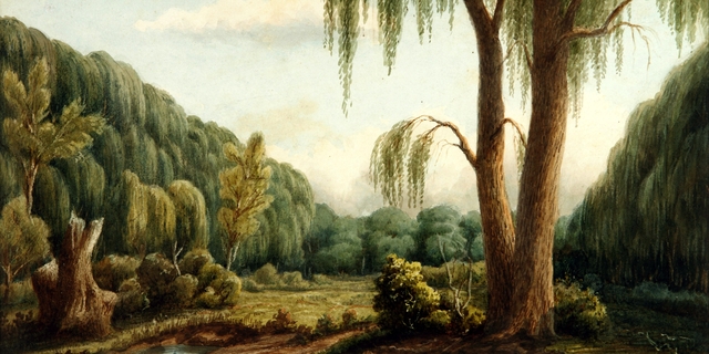 Bosque de Palermo by Prilidiano Pueyrredón