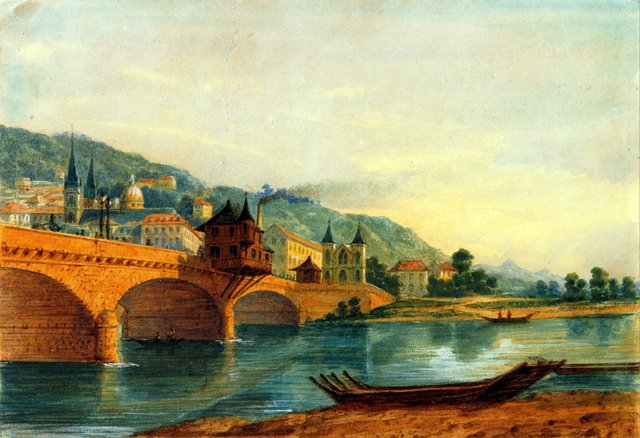 Paisaje (Suiza) by Prilidiano Pueyrredón