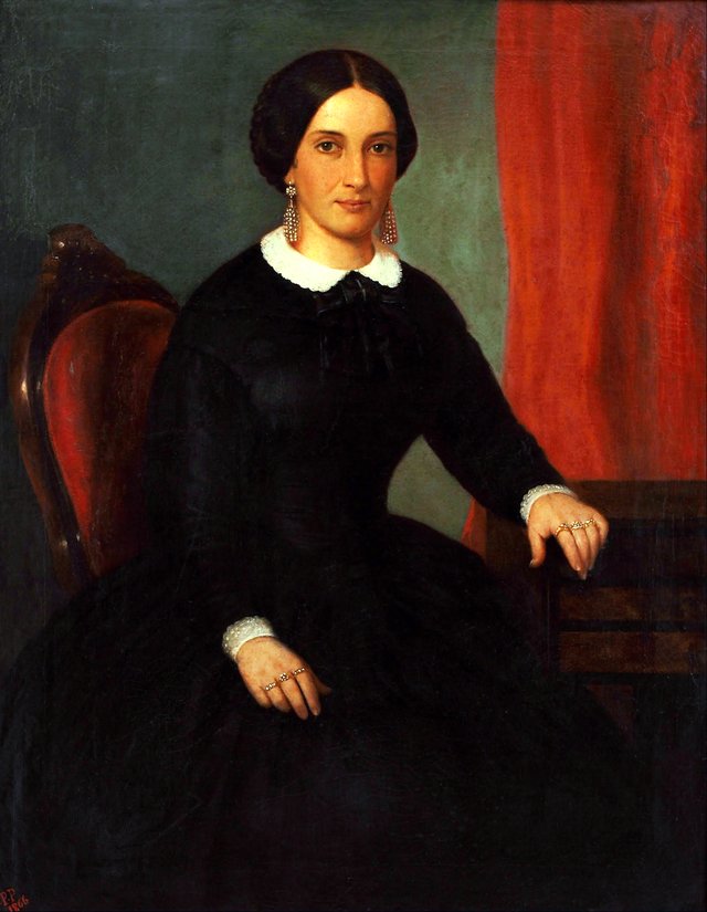 Trinidad Saravia de Huergo by Prilidiano Pueyrredón