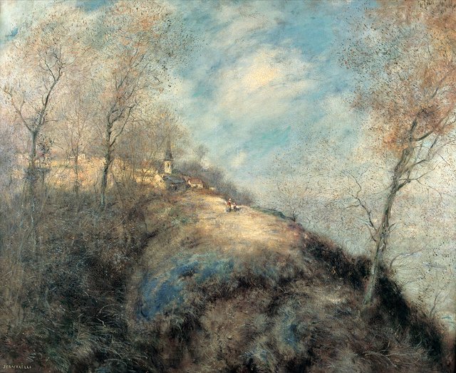 La ruta abandonada by Jean-François Raffaëlli