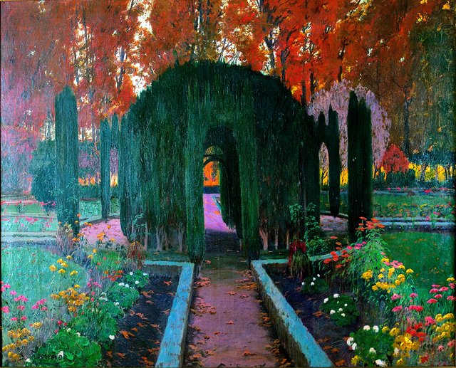 Jardin de Aranjuez by Santiago Rusiñol i Prats