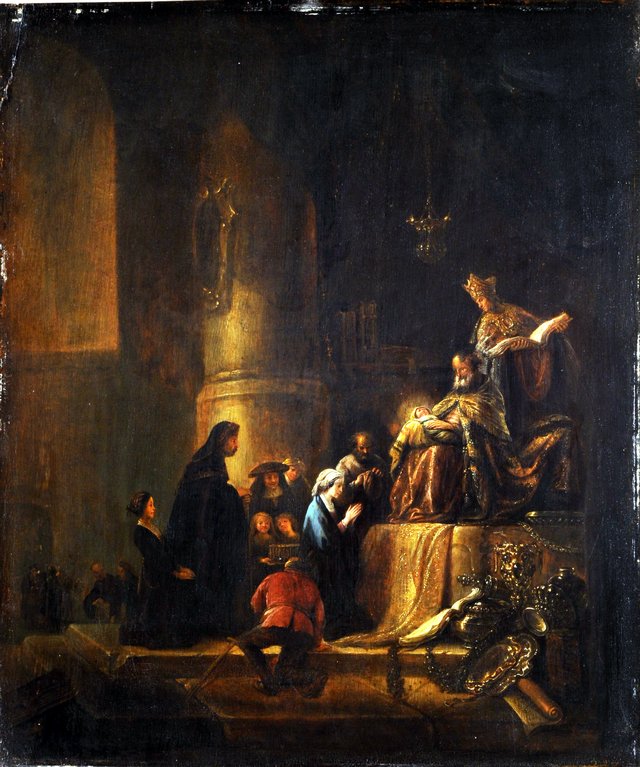 Presentation to the temple by Jacob Willemsz de Wet