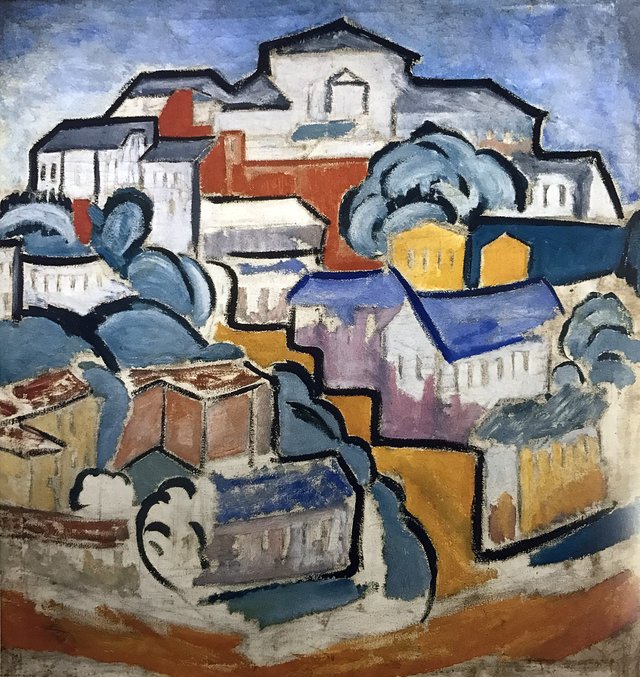 Cityscape by Olga Rozanova