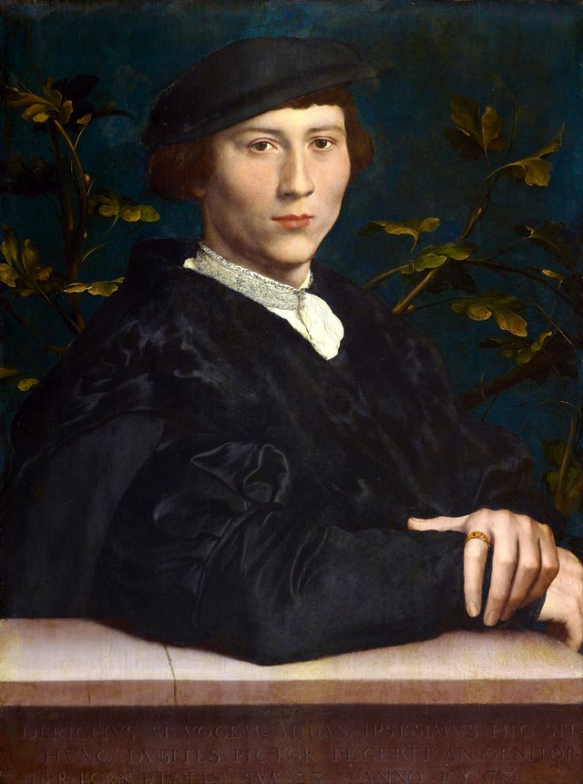 Derich Born by Hans Holbein the Younger